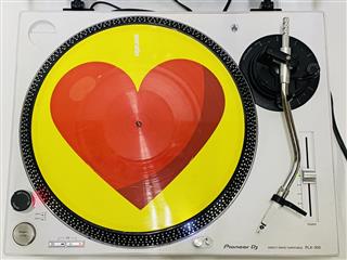 Pioneer DJ PLX-500 White Direct-Drive Vinyl Turntable